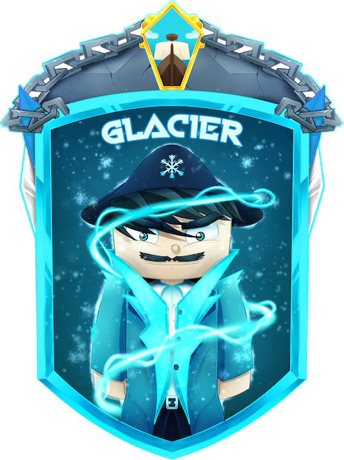 Glacier 400 Kb - Cartoon (500x669), Png Download