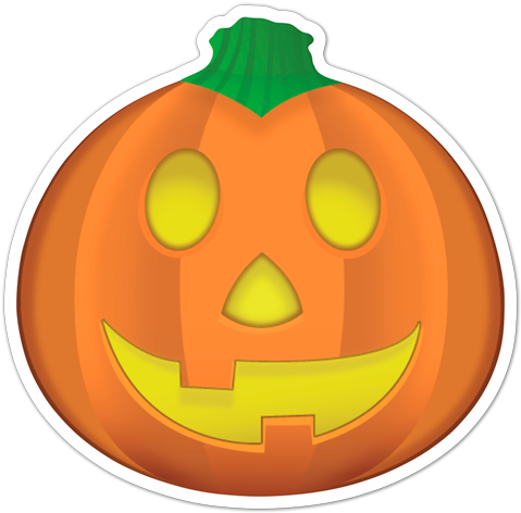 Calabaza De Halloween - Pumpkin Emojis Png (490x490), Png Download