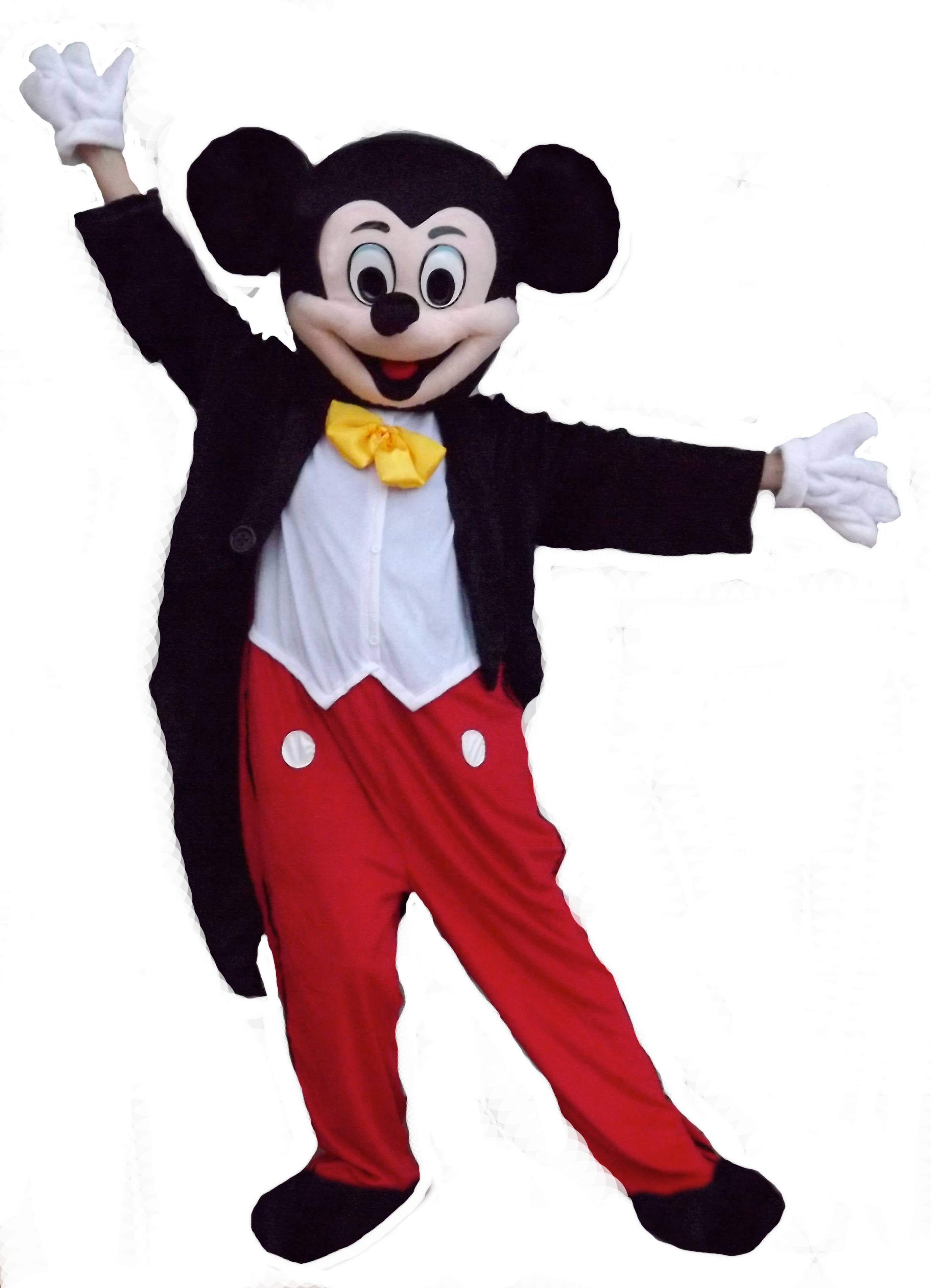 Have Superman Or Dora The Explorer Show Up To Your - Mickey Mouse Mascot Png (2754x3810), Png Download