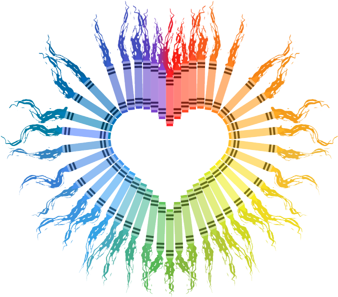 Rainbow Youth Group @ Lgbt Center Oc - Lgbtq Logos (735x600), Png Download