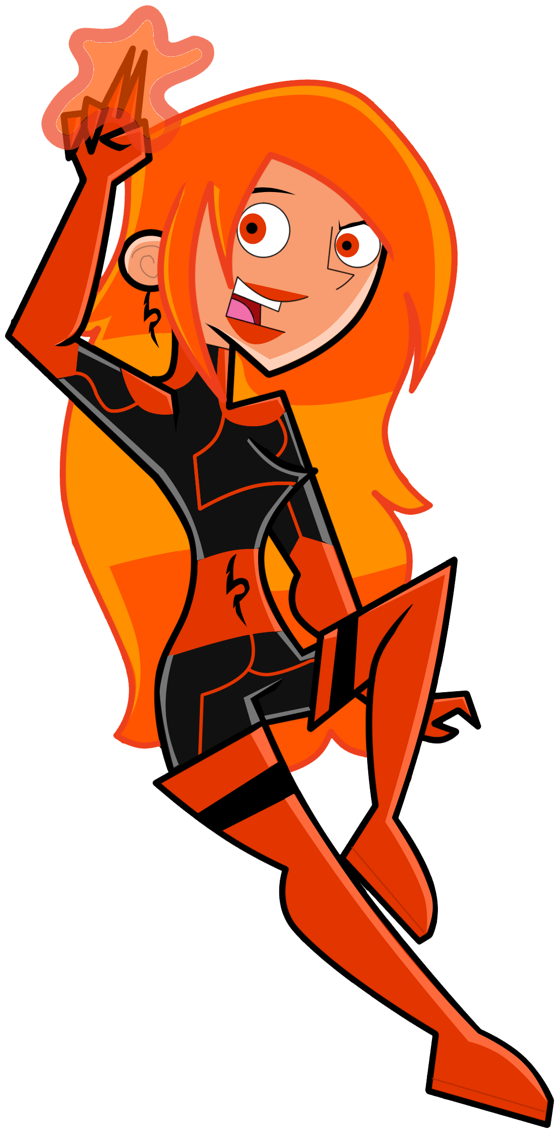 I M A Fireball By Jayphantom-d5tww0b - Danny Phantom And Carrie Angel Story (1222x2304), Png Download