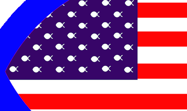 Sample Close Up View - Pencil Drawing Drawing American Flag (643x382), Png Download