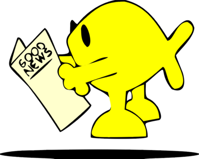 Good News Clipart - Good New Clipart (400x320), Png Download