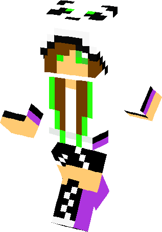 Cute Panda Girl Skin - Best Minecraft Girl Skins Panda (317x453), Png Download
