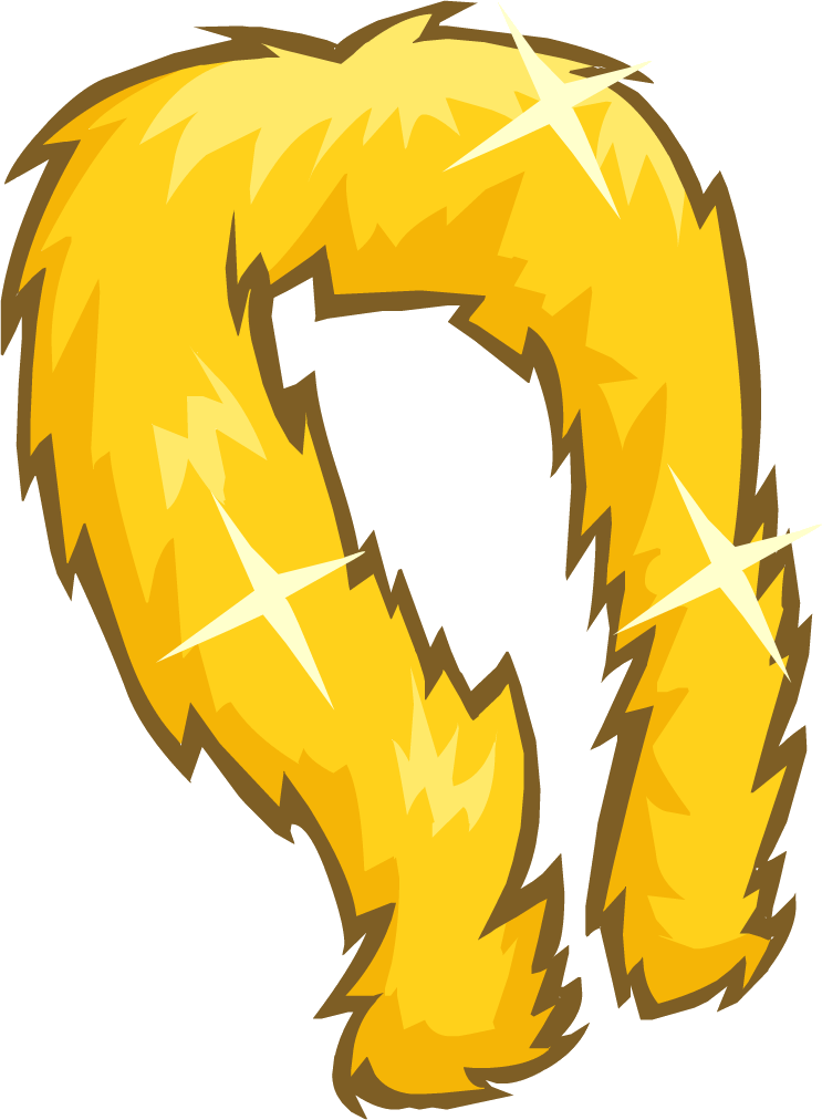 Gold Boa Icon - Club Penguin Boas (743x1012), Png Download