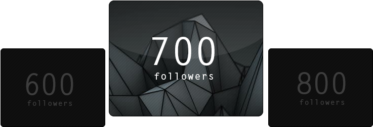 Followers - Portable Network Graphics (750x300), Png Download