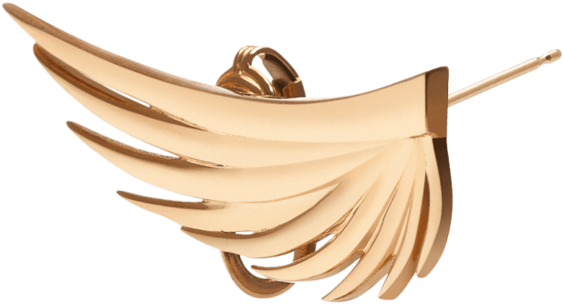 Feather Ear Cuff - Ear (1200x1200), Png Download