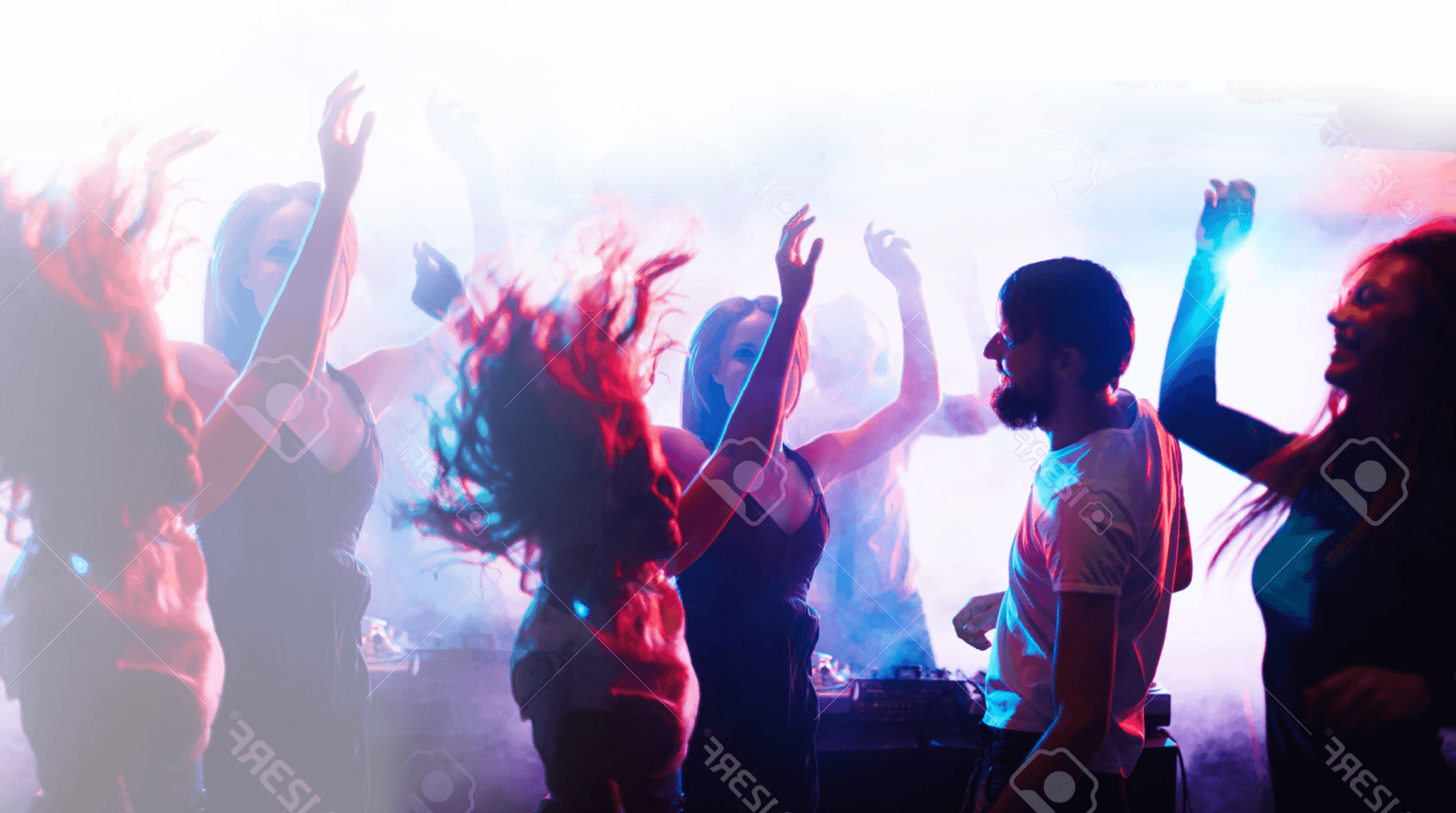 Food & Entertainment - Nightclub (2560x1430), Png Download