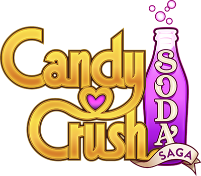 Candy Crush Soda Saga Logo - Candy Crush Soda Saga Tips, Cheats, Tricks (400x352), Png Download
