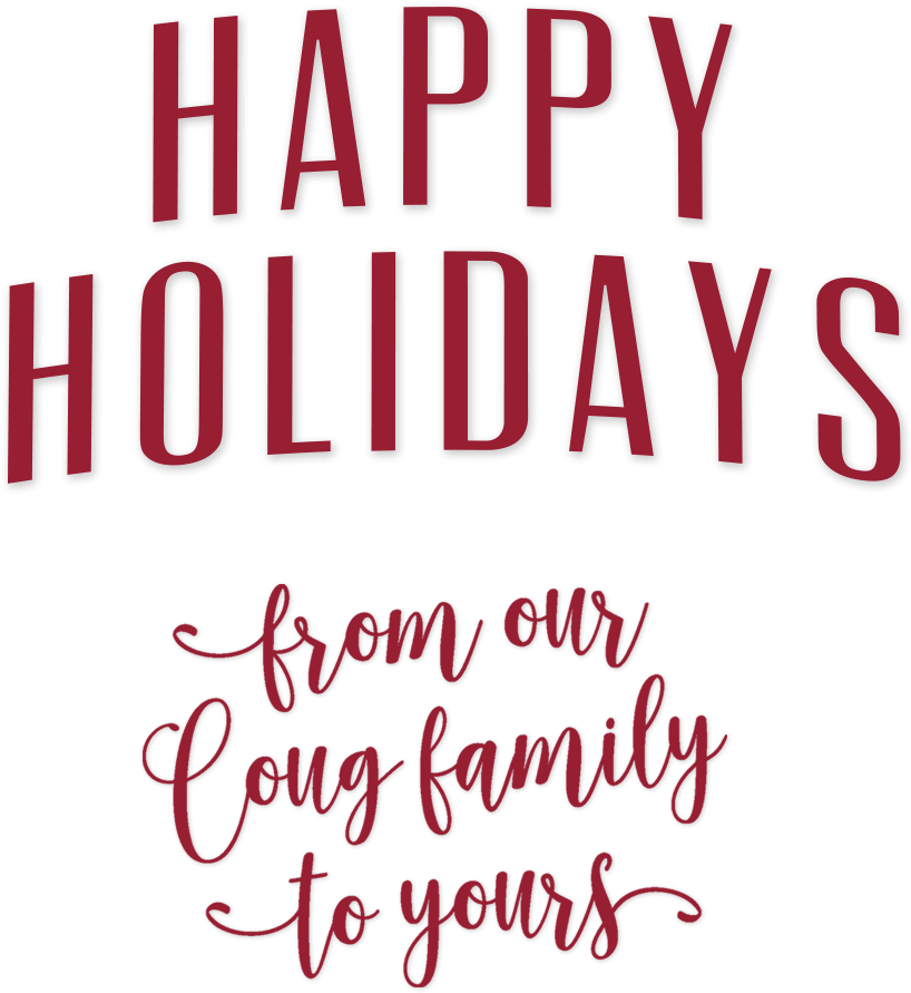 Happy Holidays - Calligraphy (936x1840), Png Download