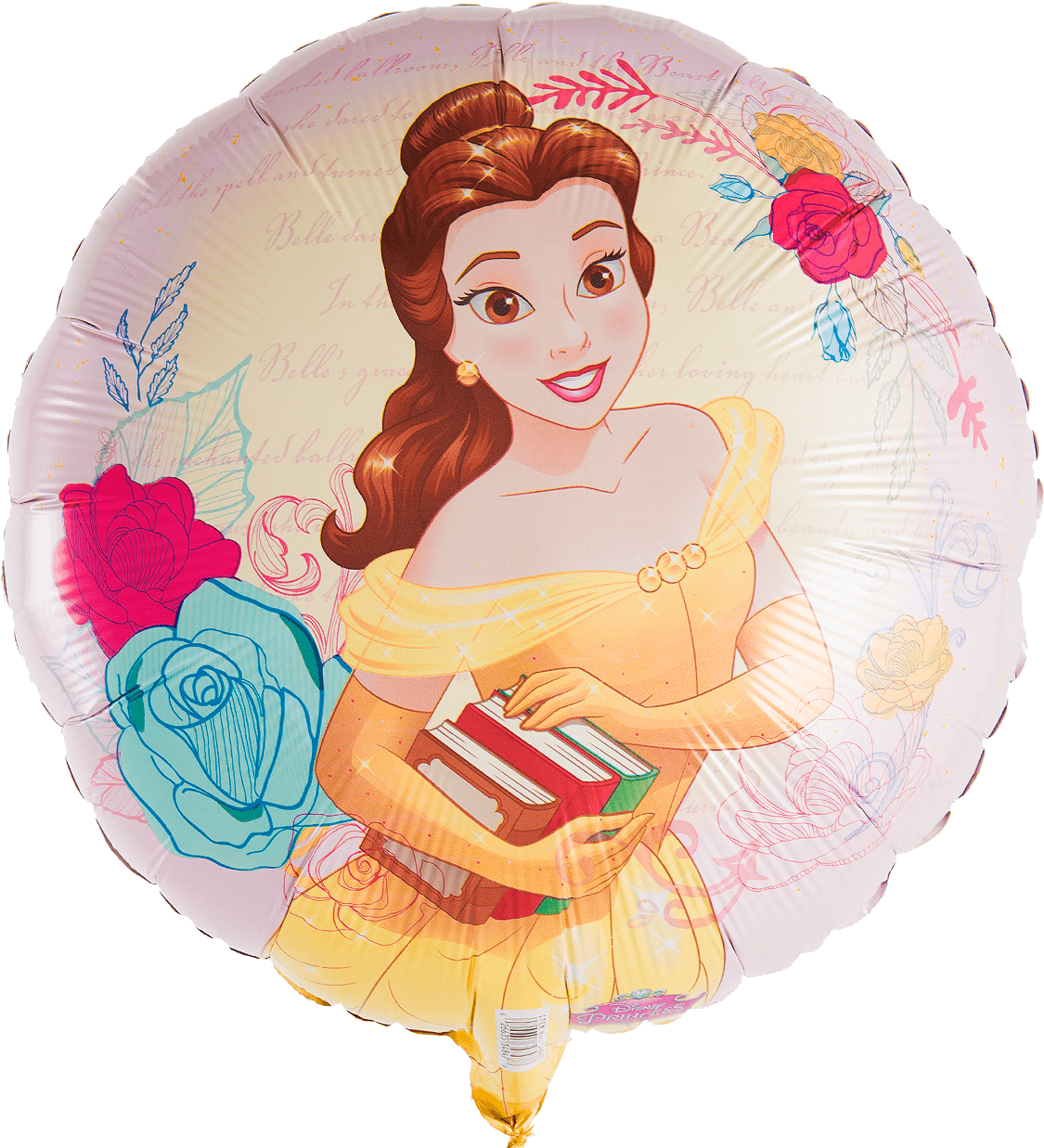 Belle 18"balloon - Beauty And The Beast Belle Cartoon (1367x1367), Png Download