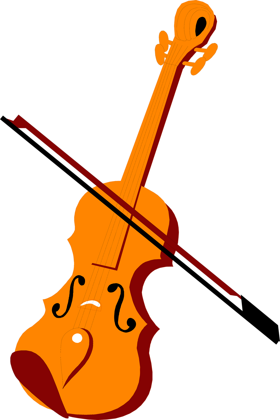 Picture Royalty Free Stock Violinist Free On Dumielauxepices - Clip Art Of Violin (400x600), Png Download