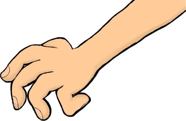 Clip Arts Related To - Hand Grabbing Clip Art (633x412), Png Download