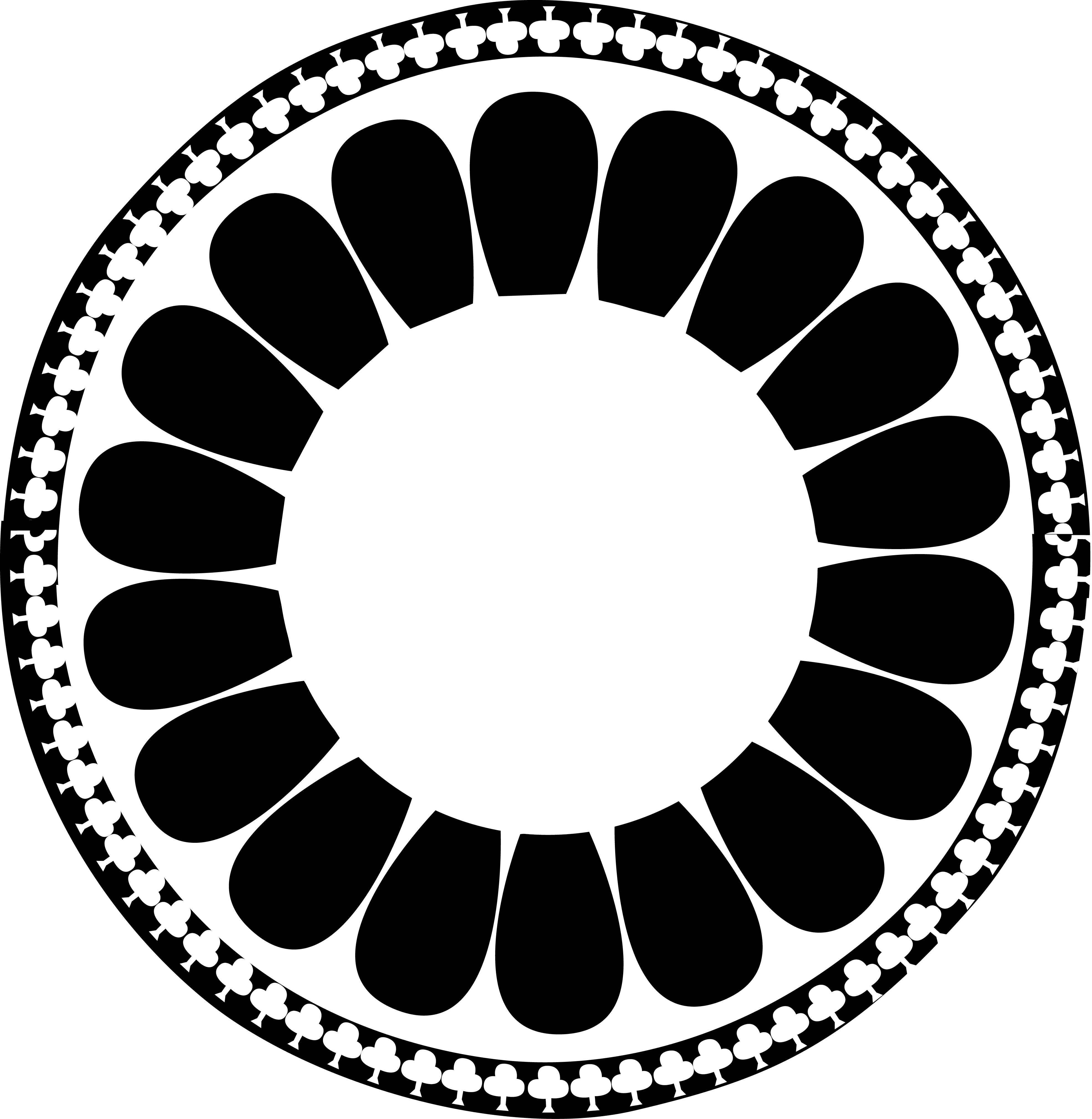 Png B/w - Стопорная Шайба Ступицы Man (3939x4035), Png Download