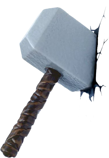 Martelo De Thor Png Marvel Thor Hammer 3d Light Full Size Png Download Seekpng