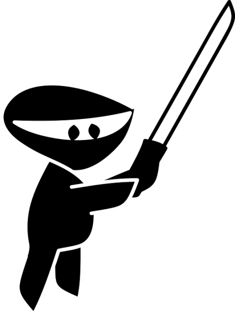 Free Png Ninja Png Images Transparent - Ninja Clip Art (480x643), Png Download