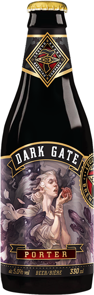 Dark Gate - Legend 7 Brewing (280x601), Png Download