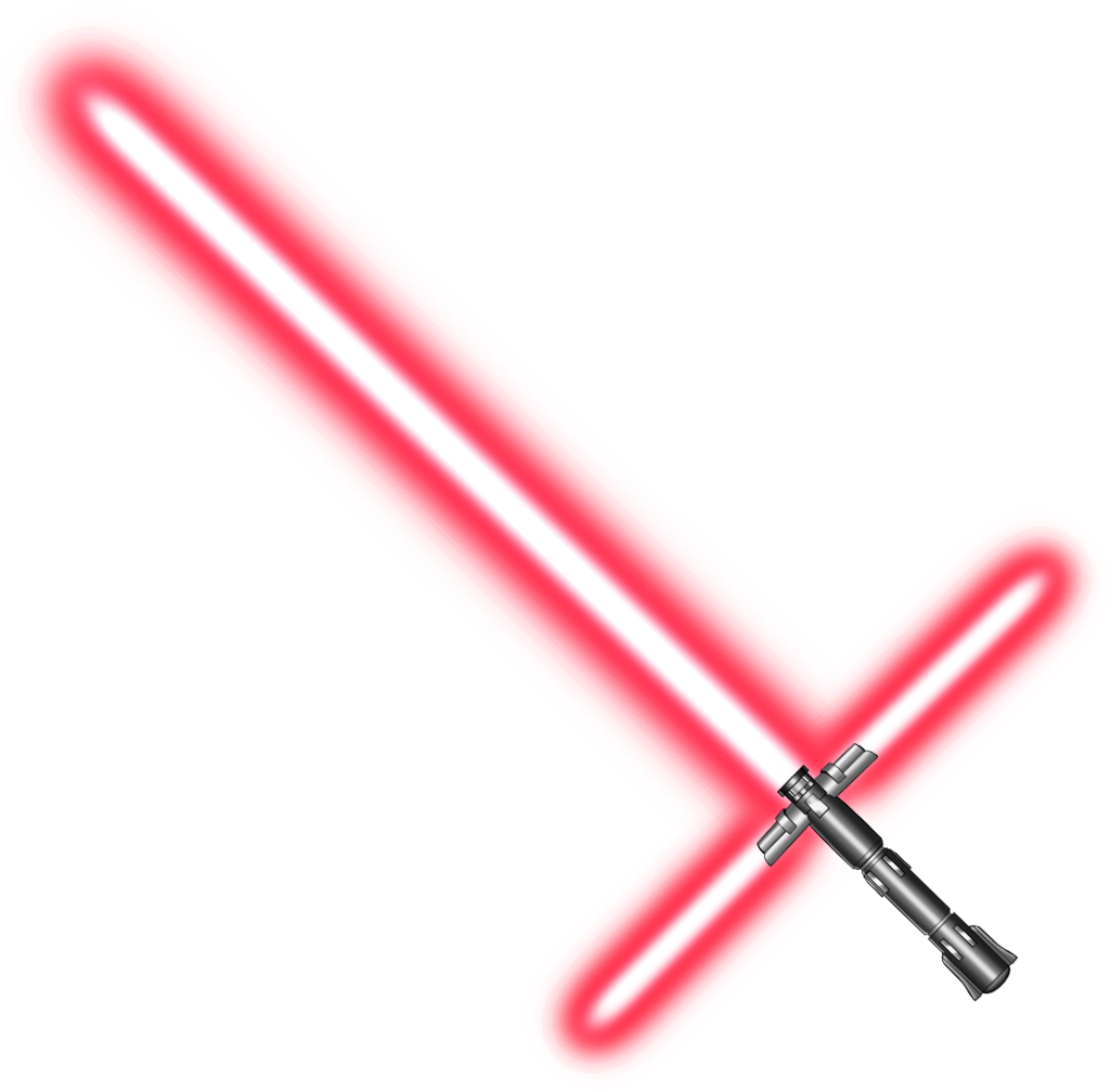 Red Lightsaber Png Photo - Kylo Ren Lightsaber Png (885x902), Png Download
