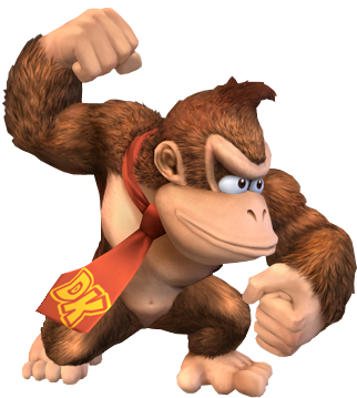 Donkey Kong - Super Smash Bros Brawl Donkey Kong (420x391), Png Download
