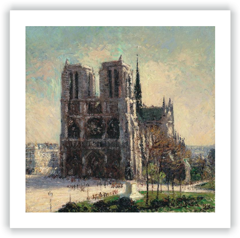 Publications And Related Products - View Of Notre-dame, Paris (800x788), Png Download