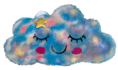 Iscream Sleepy Cloud Light-up Pillow (500x500), Png Download