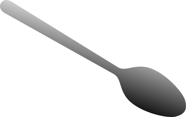 Spoon - Cooking Spoon Cartoon Transparent (600x380), Png Download