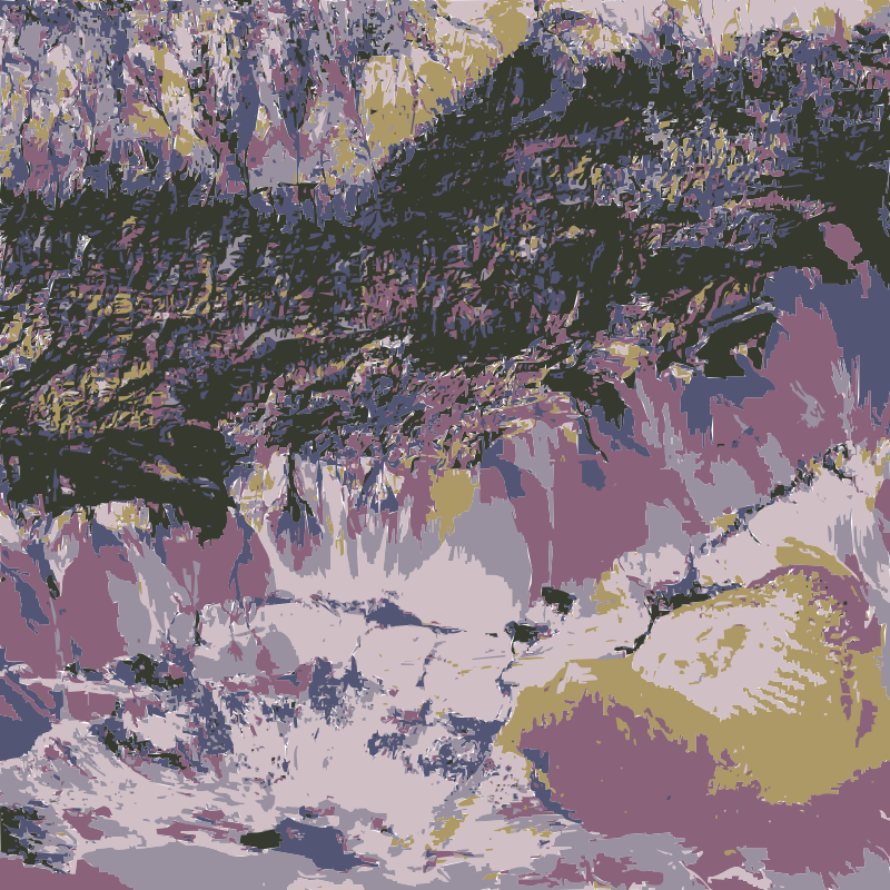 Earth As Art From Nasa Pages 1-50 27 - Turpan Depression (800x800), Png Download