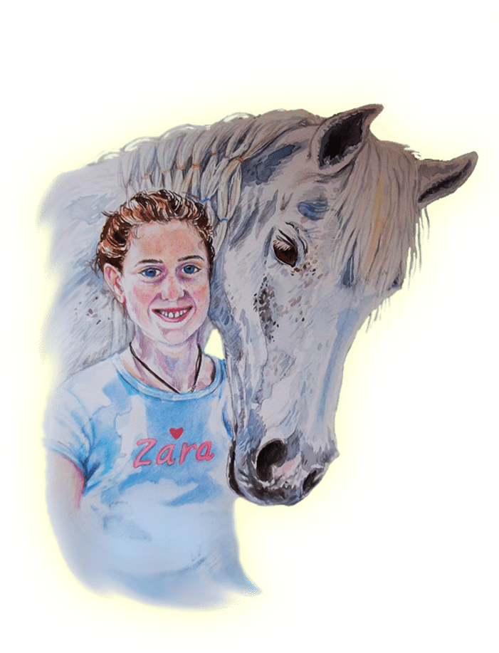 Human & Pet Custom Portraits - Foal (700x933), Png Download