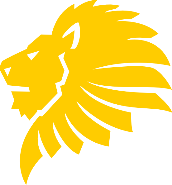 Gold Lion Logo Png (552x594), Png Download