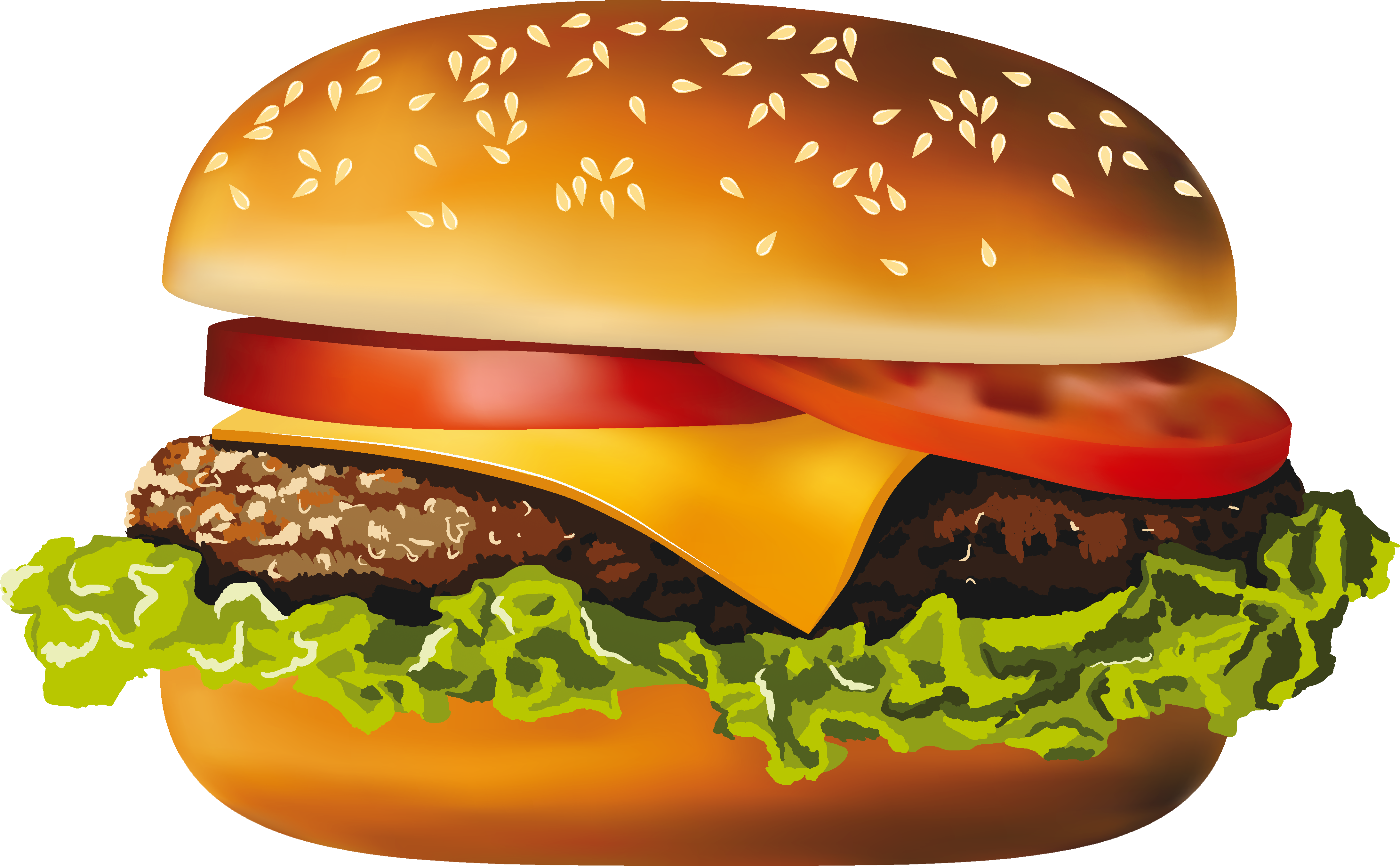 Free - Hamburguesas Y Hot Dogs Png (4516x2875), Png Download