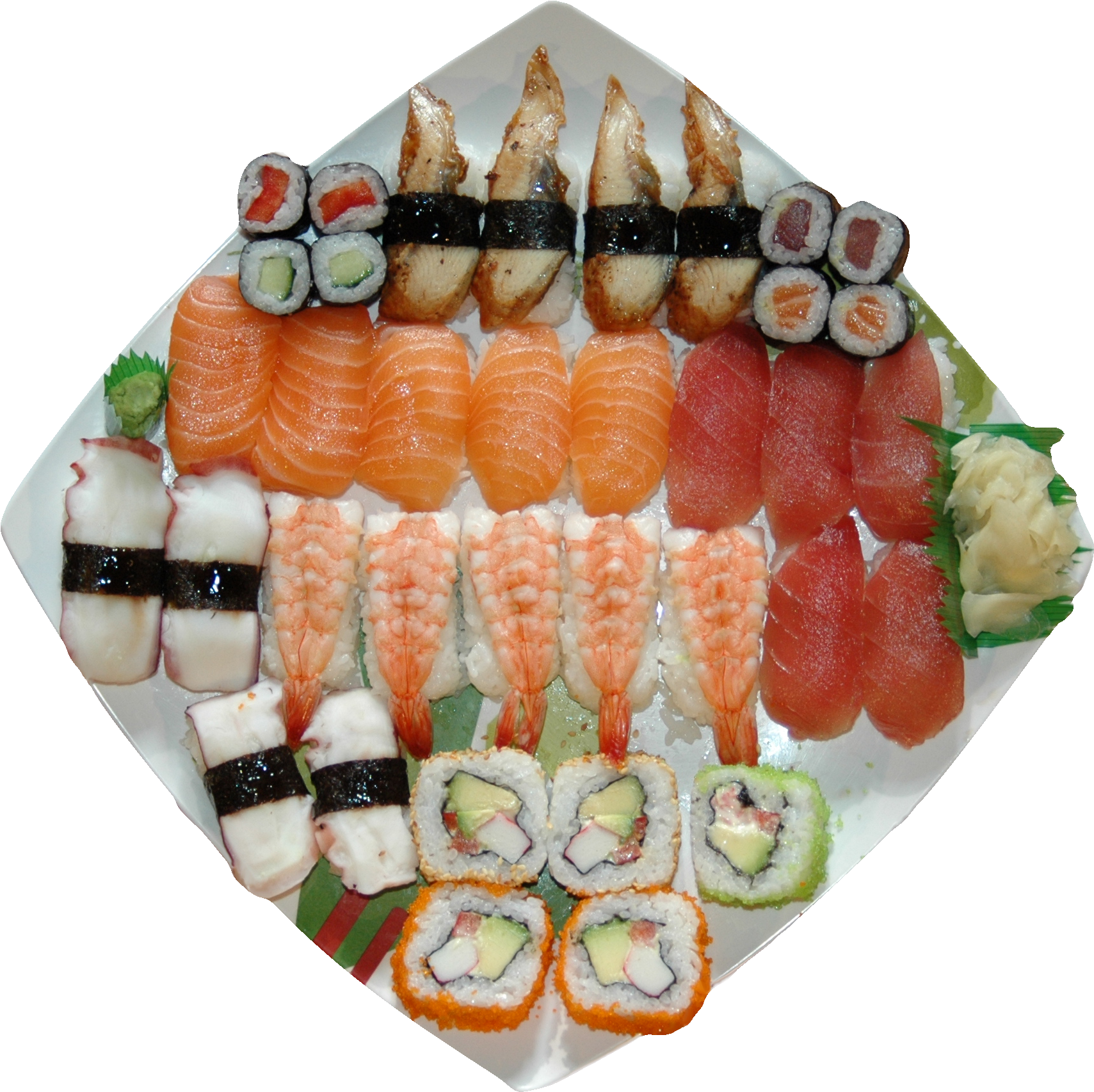 Sushi Png Pic - Sushi (1876x1824), Png Download