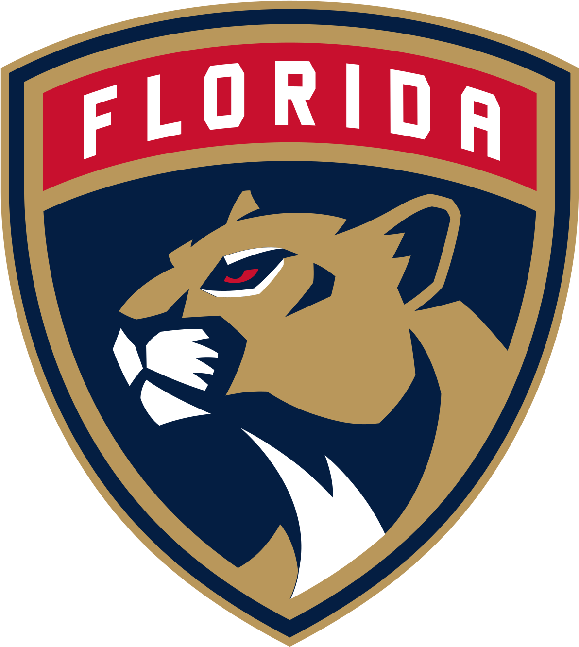 Download - Florida Panthers Logo Png (916x1024), Png Download
