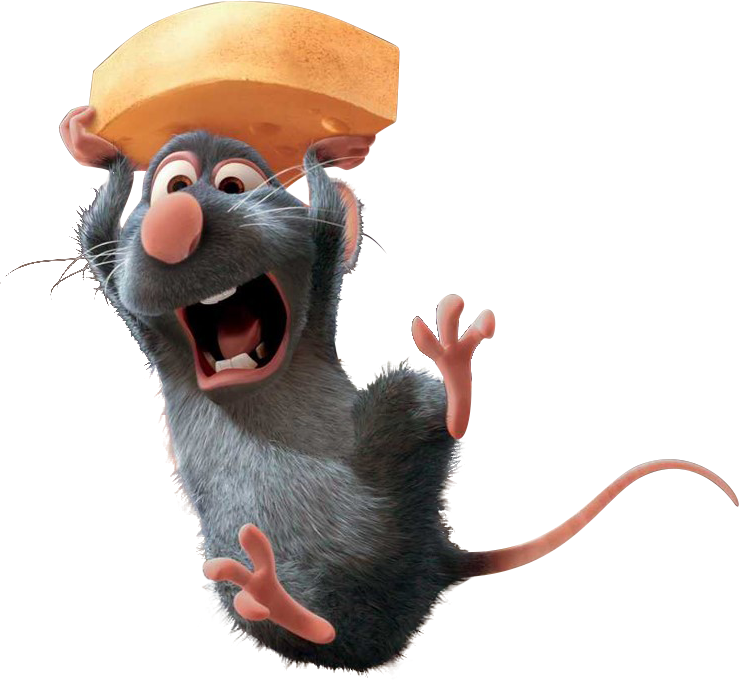 Rat - Ratatouille Disney (739x680), Png Download