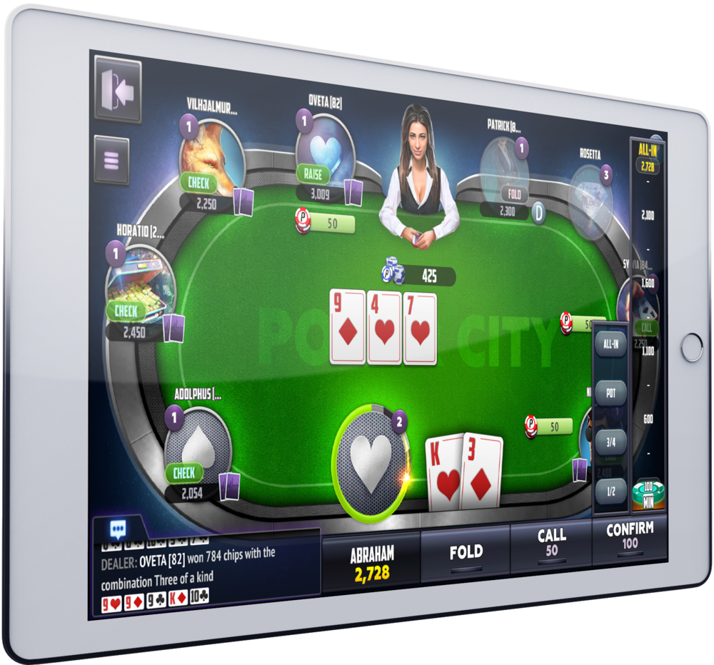 Poker City Tablet - Tablet Computer (1000x931), Png Download
