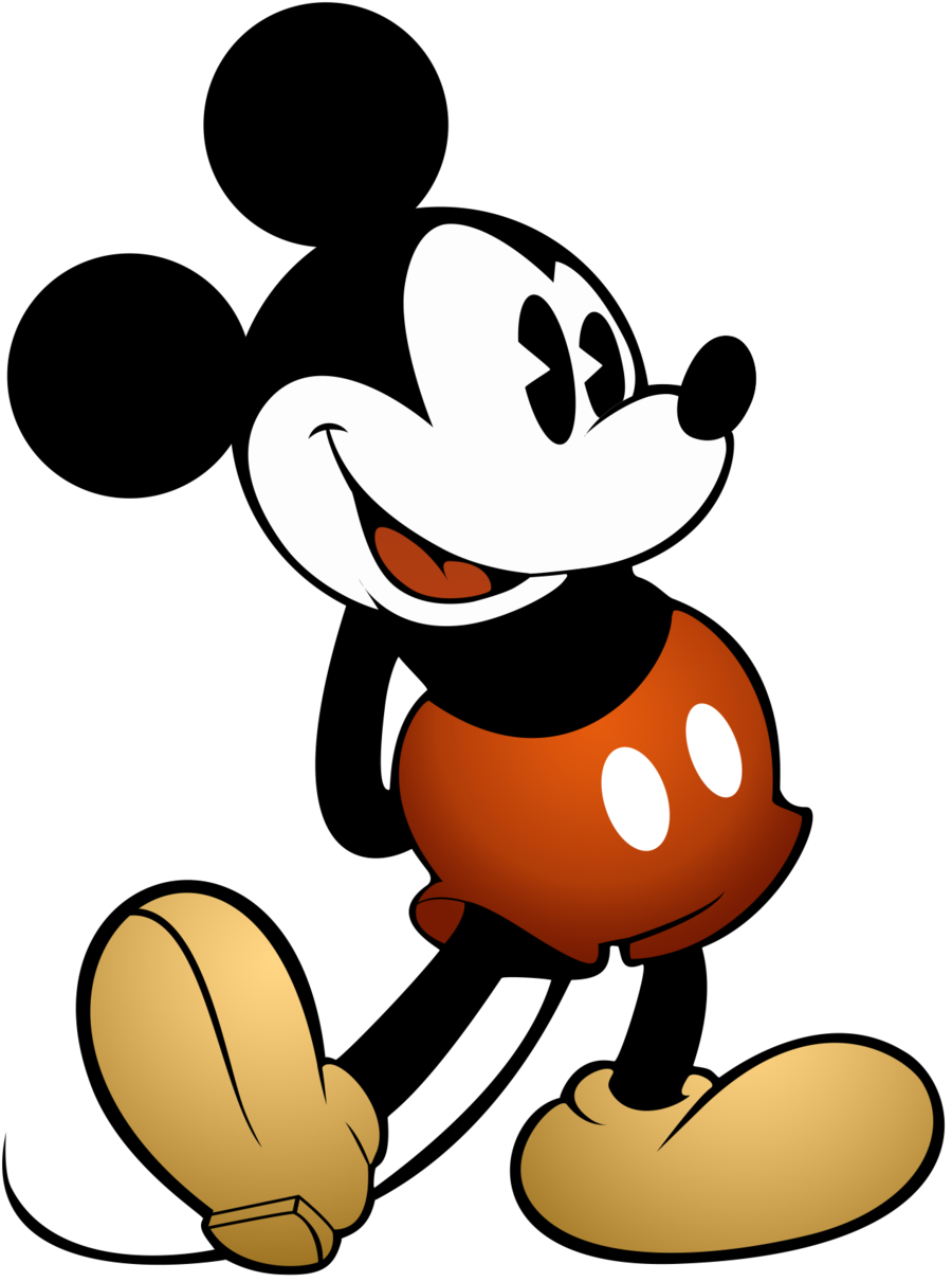 Mickey Mouse By Riddlesx3 - Mickey Mouse Vintage (900x1211), Png Download