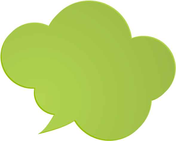 Speech Bubble Png Cute Download - Free Speech Bubble Png Clipart (600x481), Png Download