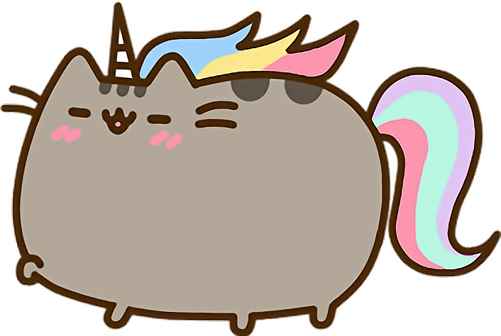 Unicorn Pusheen Rainbow - Pusheen Unicorn (706x474), Png Download