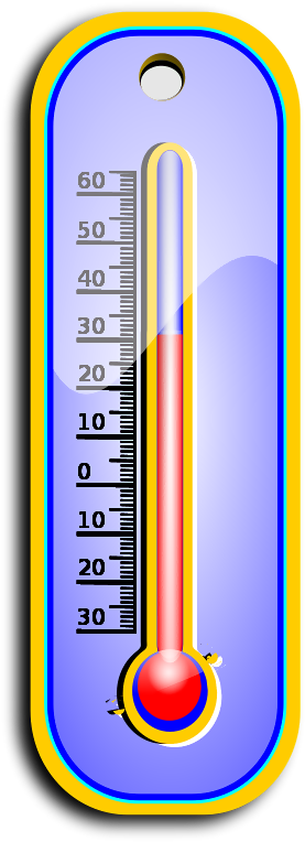 Thermometer Drawing (566x800), Png Download