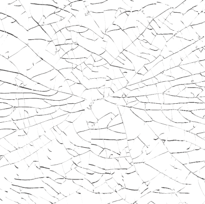 Crack Png Effect - Transparent Shatter (400x399), Png Download