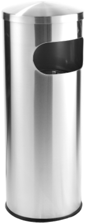 Steel Bin C/w Dome Top Rab-043/d - Dome (350x350), Png Download