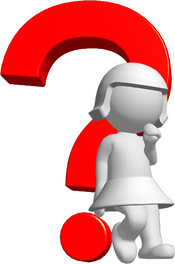 Png Download Question Secretos Pinterest Emoticon - 3d Woman Question Mark (1500x1500), Png Download