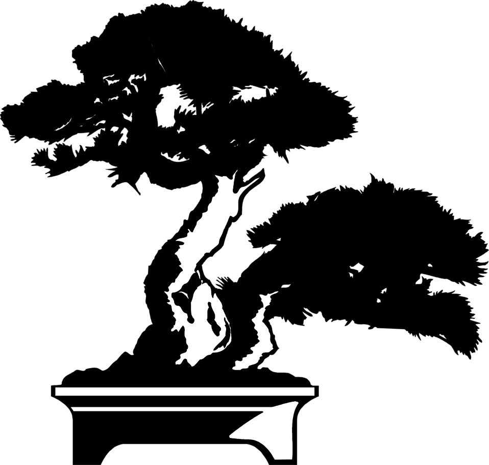 Japan Clipart Bonsai Tree - Bonsai Tree Vector Png (958x911), Png Download