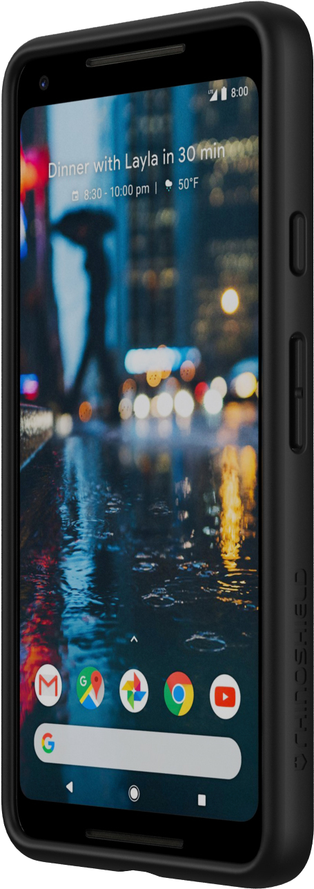 0327 Pixel 2 Xl 8 V=1522230303 - Google Pixel 2 Xl Incipio Dualpro Case - Black (1999x1500), Png Download