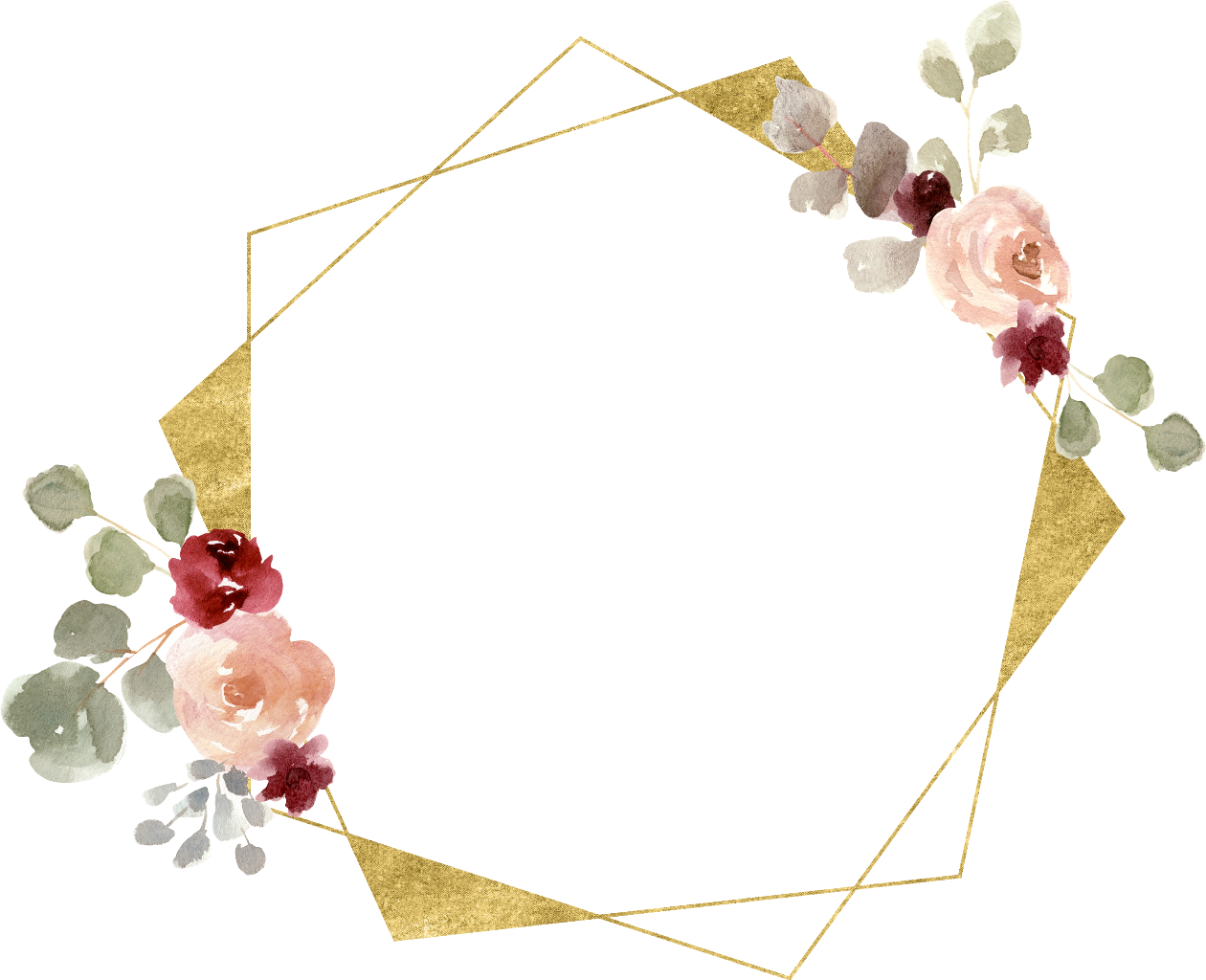 Freetoedit Ftestickers Flowers Watercolor Decoration - Necklace (1260x1024), Png Download