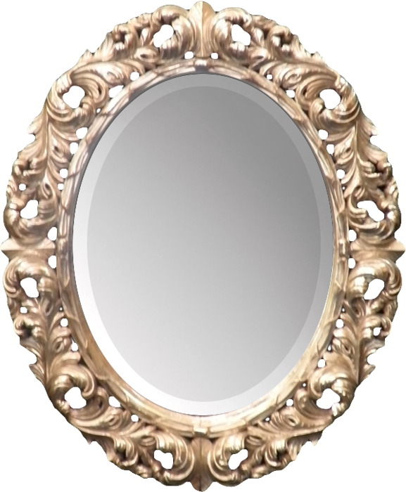 Download Golden Mirror Frame Download Transparent Png Image - Gold ...