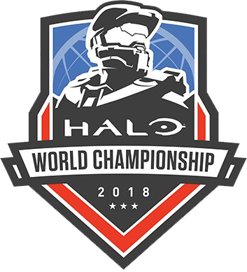 Worlds 18 - Halo World Championship 2018 (353x389), Png Download