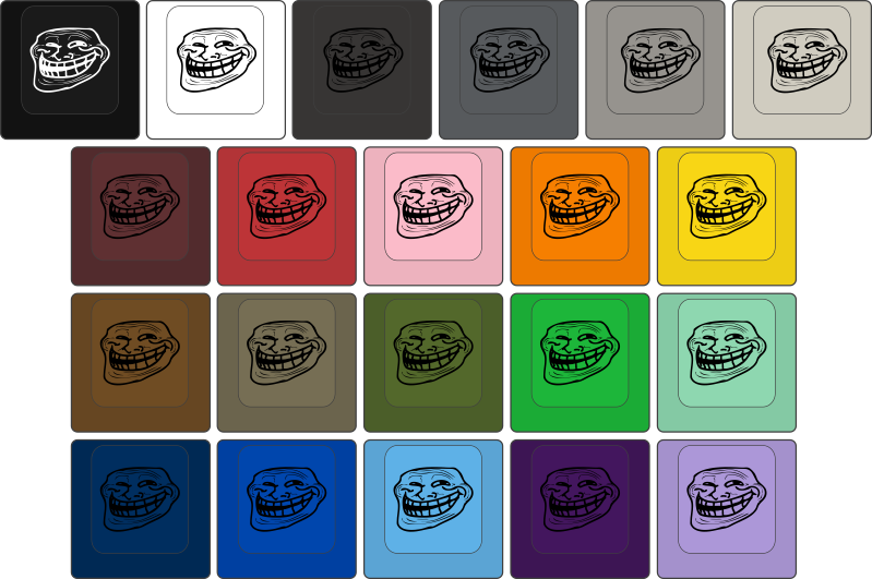 Troll Face Cherry Mx Keycap - Minecraft Keycaps (799x531), Png Download