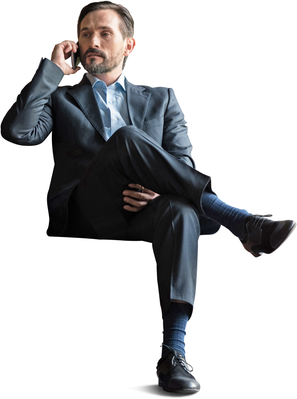 Business People Sitting Png Clipart Library Stock - Office People Cut Out (1201x1600), Png Download