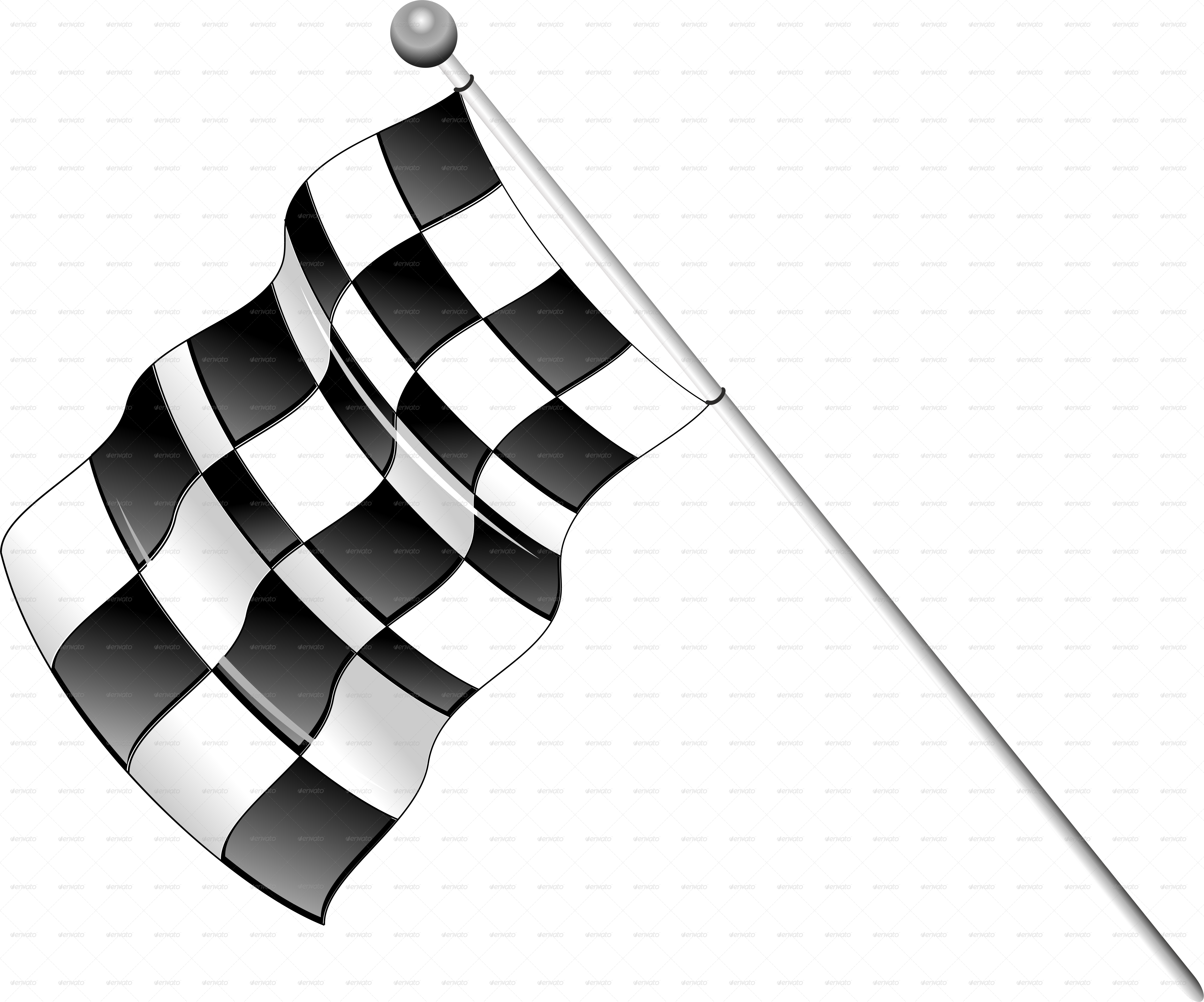 Formula 1 Red Race Car Gp Brazil By Bluedarkat - F1 Racing Flag Png (4755x3959), Png Download
