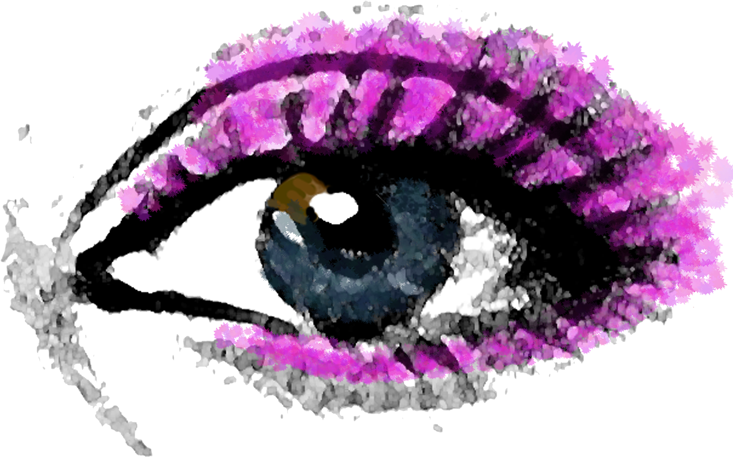 Eye Liner (1500x1083), Png Download